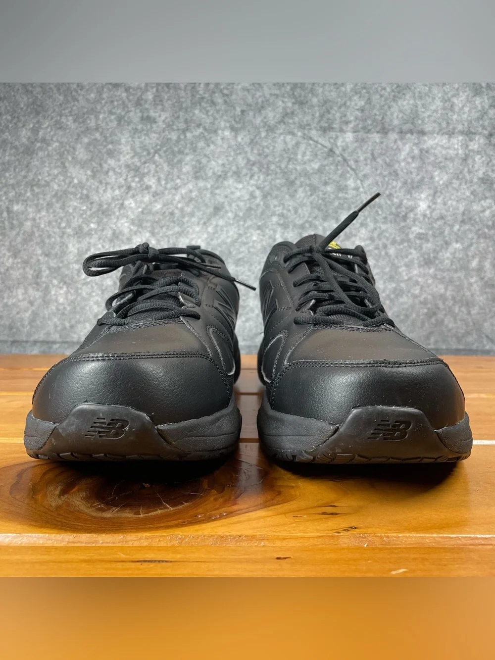 New Balance 626 Industrial Mens 15 4E Black Leather Slip Resistant Work Shoes